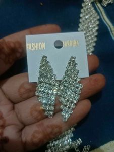 Sparkling Rhinestone Jewelry Set
