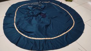 rama  Blue Lehenga Choli Set
