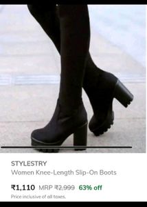 Chic Black Over-the-Knee Boots