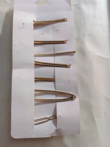 Set of 7 Elegant Hair Clips with Pearls
