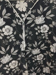 Stylish Floral Print Kurta