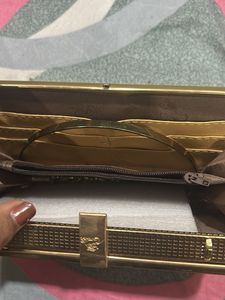Embellished Gold Evening Clutch