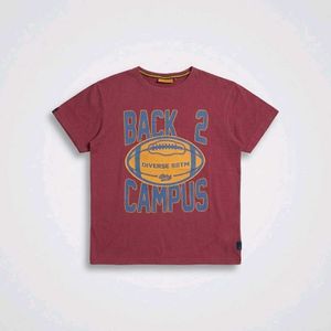 Diverse 'Back 2 Campus' Rugby Graphic T-Shirt