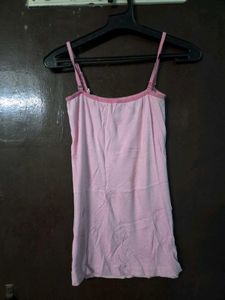 Soft Pink Spaghetti Strap Camisole Top
