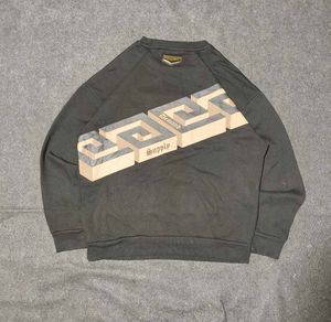 🦅 SUPPLY &amp; DEMAND MEDUSA VELVET-PANEL SWEATSHIRT