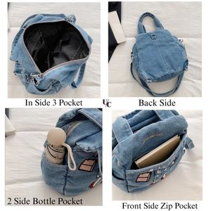 Black Denim Handbag