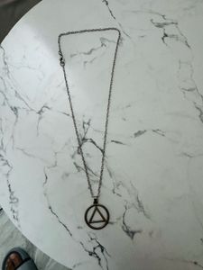 Men's Triangle Pendant Necklace