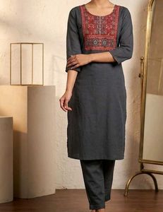 Grey Kurta with pant