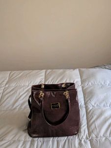 DA MILANO PAROLO Brown Shoulder Bag