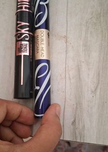 FERRARUCHI DOUBLE HEAD MASCARA AND MAYBELLINE SKYH