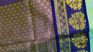 Elegant Silk Blend Saree