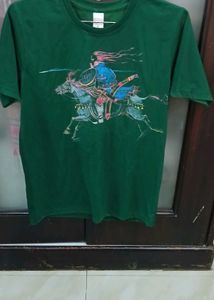 Men's Graphic Hand painted T-Shirt - M size