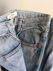 Light Wash Denim Jeans