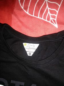Creative Core Denim Black Tee