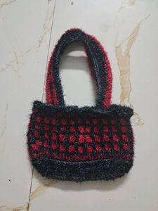 Handmade Knit Handbag