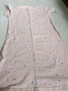 Cute Donut Graphic Night Dress