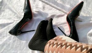 black socks
