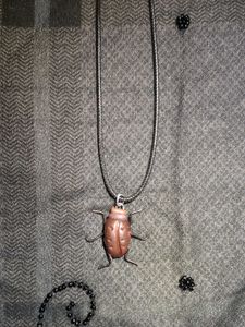 Evil heart and bug pendant ♥️