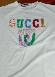 Gucci Embellished Logo T-Shirt