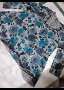 Multi Printed Top For Healthy Girl & Woman 52 Bust
