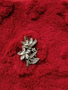 Sparkling Flower Brooch