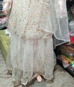 Heavy Embroidery Work Pakistani Dress