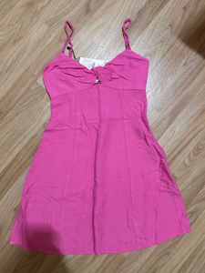 Hot Pink Mini Dress