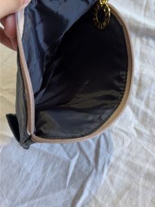 Estee lauder small Black Croc pouch