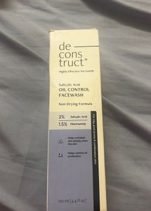 Deconstruct Oil Control Facewash
