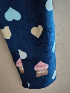 Cute Bear &amp; Heart Pajama Pants