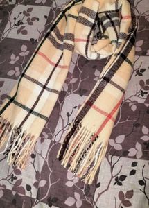 Soft Winter Woolen Check  Stole 🧣