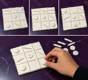 Handmade Tic-Tac-Toe Game