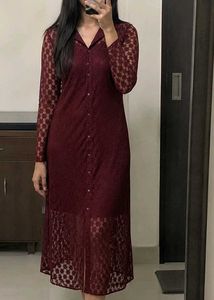 Shirt Dress with detachable inner