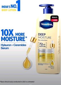 Vaseline Intensive Care Deep Moisture Lotion