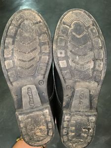 Black school shoe