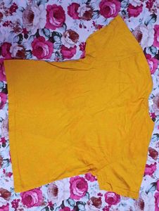 Yellow Crop Top
