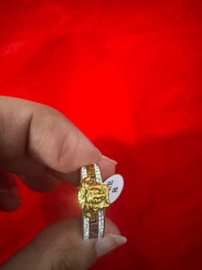 Versace Gold Medusa Ring