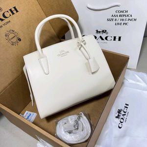 COACHANDREA CARRYALL SHOULDER BAG WD BOX