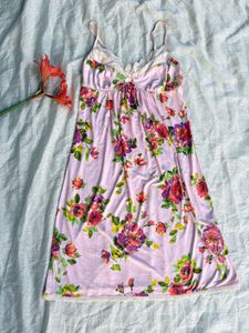 Pastel Floral Nightgown