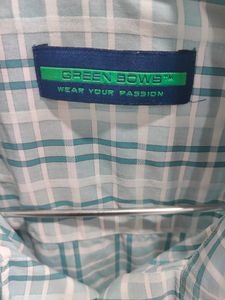 A Checked Bluesish Greyish Shirt, Comfortable Good