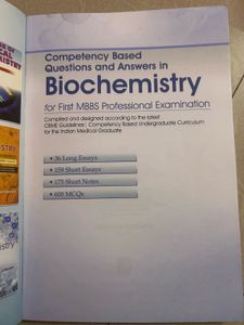 Biochemistry Textbook for MBBS