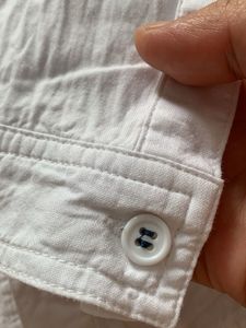 Classic White Button-Down Shirt