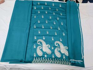 🇳🇿💫🎀Teal Embroidered Kurta Set with Dupatta