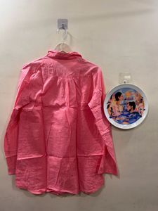 Cute Pink Button up shirt!