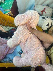 Cute Pink Poodle Plush Toy