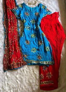mystry bundle aesthetic kurti set