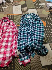 DNMX Plaid Shirts (Set of 2)
