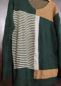 Multi Print Winter Sweatshirt For  40 Chest