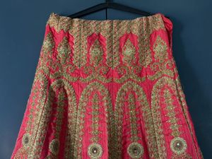 Stunning Embroidered Pink Lehenga