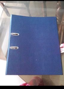 2 Blue Textbook Binders